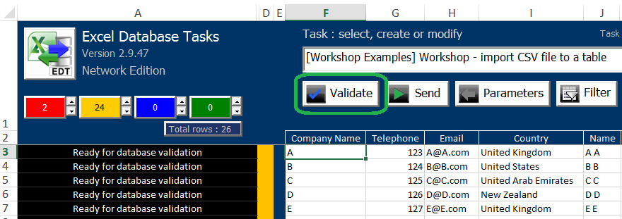 How To Validate And Import Csv Data To Sql Server 6287