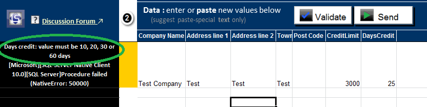 Validate column Validate column
